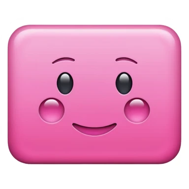 rectangulo rosado sticker