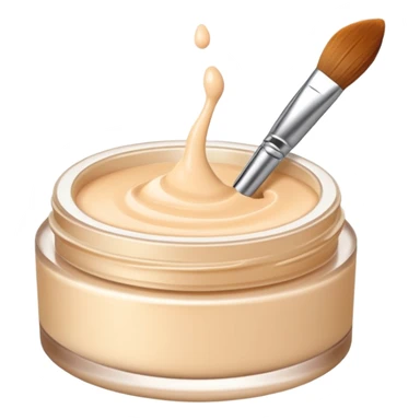 The makeup cream only has a cream form. sticker