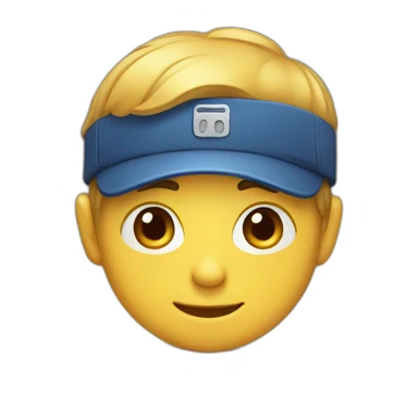 Emoji courrier sticker