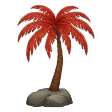 red palm sticker