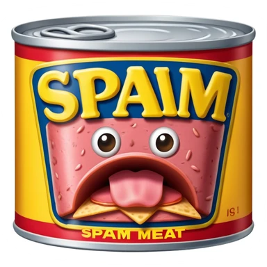 SPAM MEAT scared 🙀  EMOJI  sticker