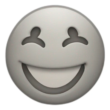 laughing peace sign sticker