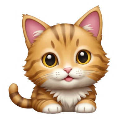Baby cat sticker