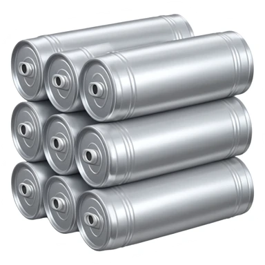 stack of many beer cans sticker