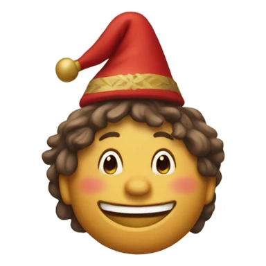 Tió de Nadal (trunk with a happy face) sticker