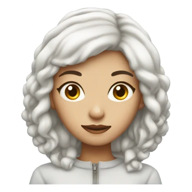 Cold read head girl  sticker