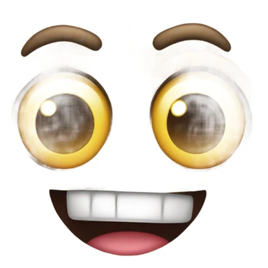 Cross eyed emoji sticker