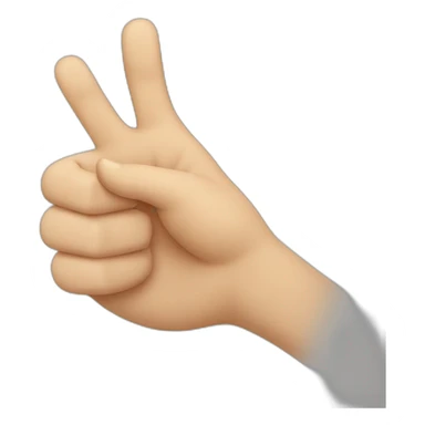 hand with four thumbs pointing up sticker