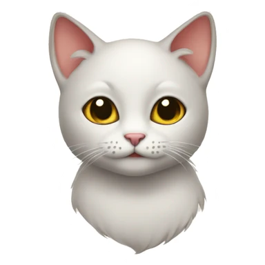 Cat with love sticker