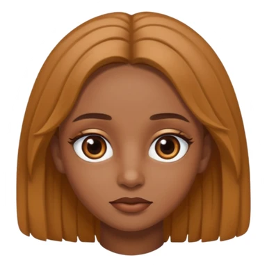 branca, olhos hazel, franjnha, pequenas sardas, cabelo castanho escuro, cabelo medio  sticker