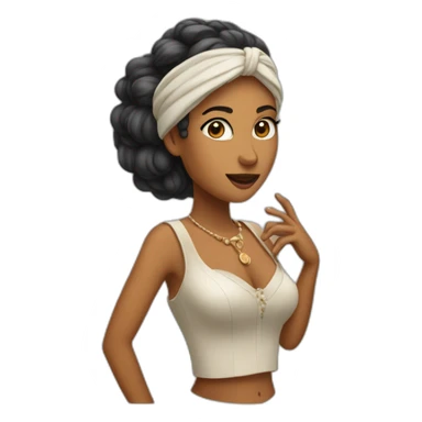 Wejdene chanteuse sticker