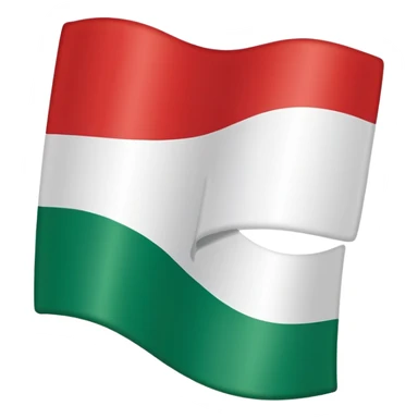 Italian flag sticker