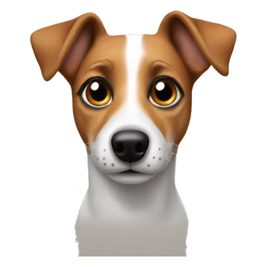 Jack Russel named George  sticker