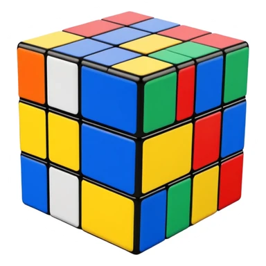 Кубик рубика sticker