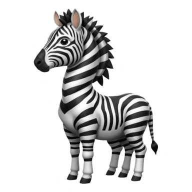 Archer zebra sticker