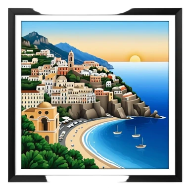 Amalfi sticker