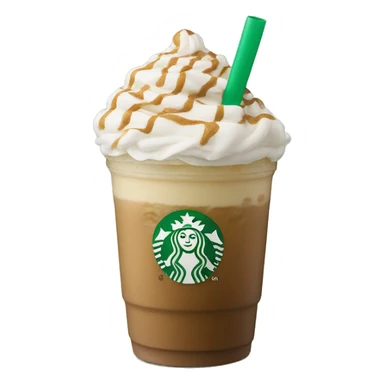 Starbucks frappe sticker