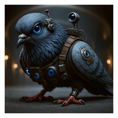 Edit the character in the reference image to have an angry expression, keeping the original style, outfit, and colors exactly as in the reference image. sticker