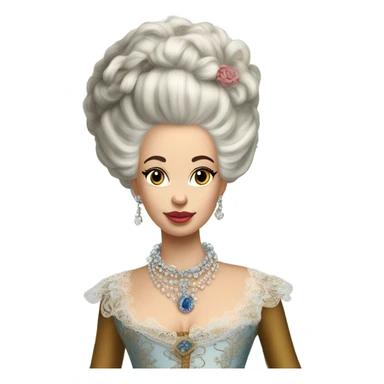 marie antoinette sticker