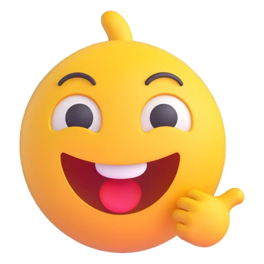 cartoon sticker of a confused and puzzled emoji, colorful and cheerful, no text, suitable for WhatsApp and Instagram sticker