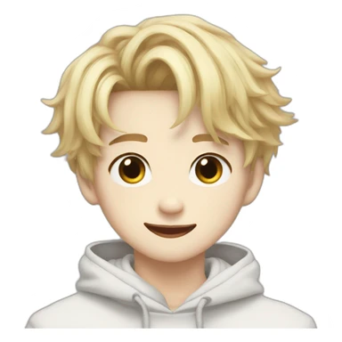 Bangchan Blond straykids sticker