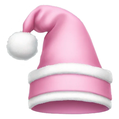 Pastel santa hat sticker