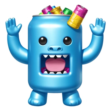 jeff koons spam yeti inflatable pinata sticker