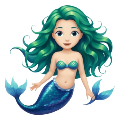 mermaid sticker