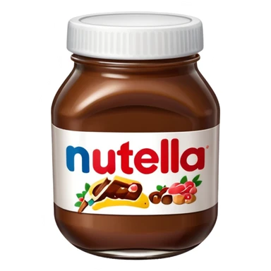 Jar of Nutella  sticker