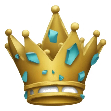 Couronne graffiti sticker