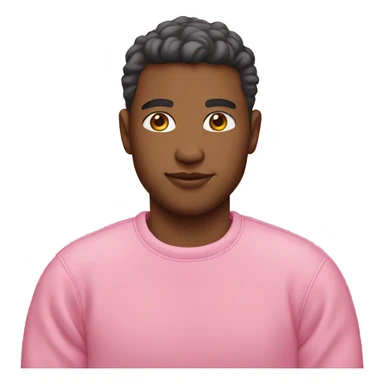 Pink sweatshirt sticker