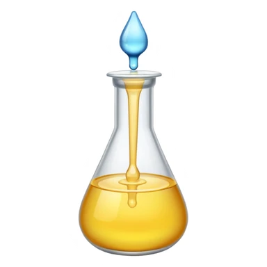 Glass dropper sticker