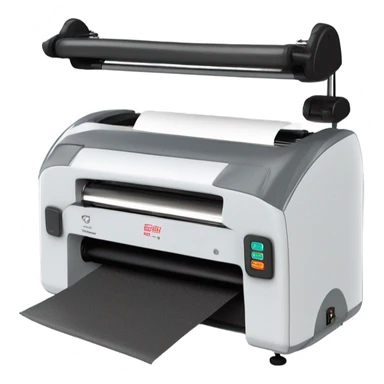 laminating machine sticker