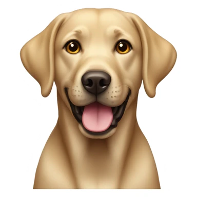 Female labrador funny sticker