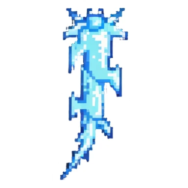 sparkling bolt sticker