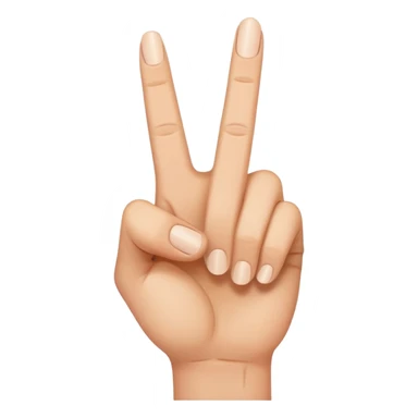 sticking the middle finger up sticker