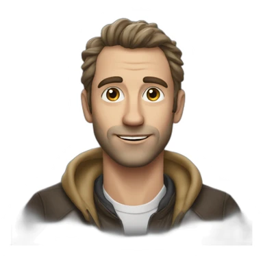 Éric zeymoor sur un singe sticker