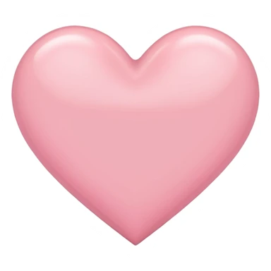 aesthetic light pink heart sticker