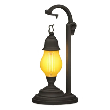 idea lamp sticker