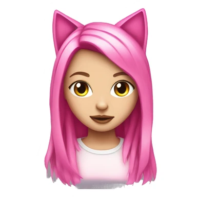pink-techno-catgirl sticker