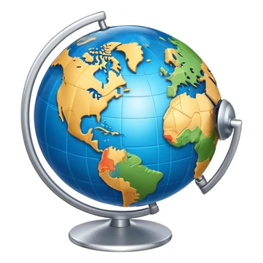 Vavinews logo with globe and world news theme sticker