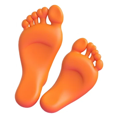 big feet sticker