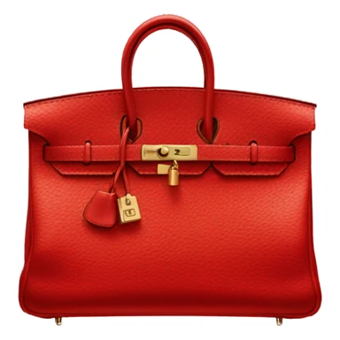 big red hermes birkin bag sticker