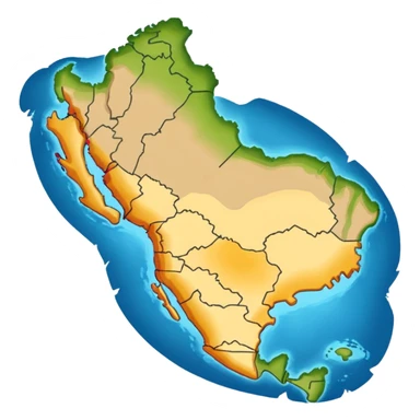 I want that you generate a correctly Peru map sticker