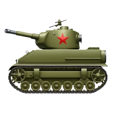 WWII Soviet tank sticker