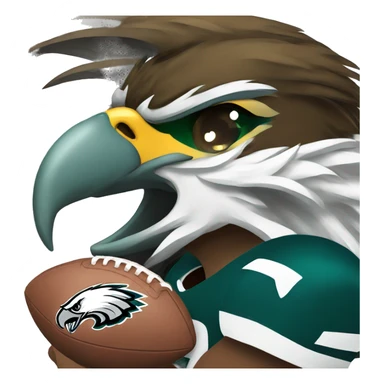 eagles football sticker