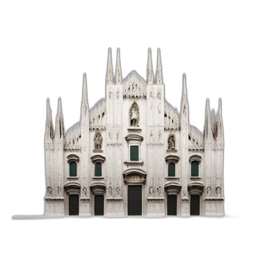 Milan's Cathedral sticker