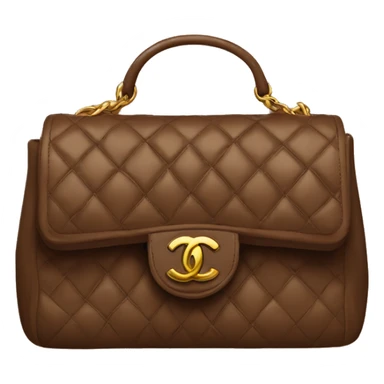 Brown Chanel bag  sticker