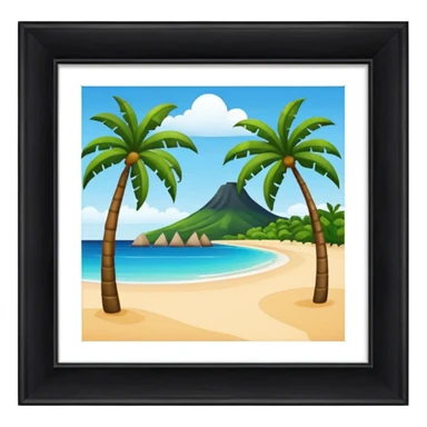 Carte de la Guadeloupe sticker