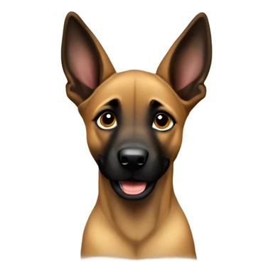 Belgian Malinois puppy    sticker